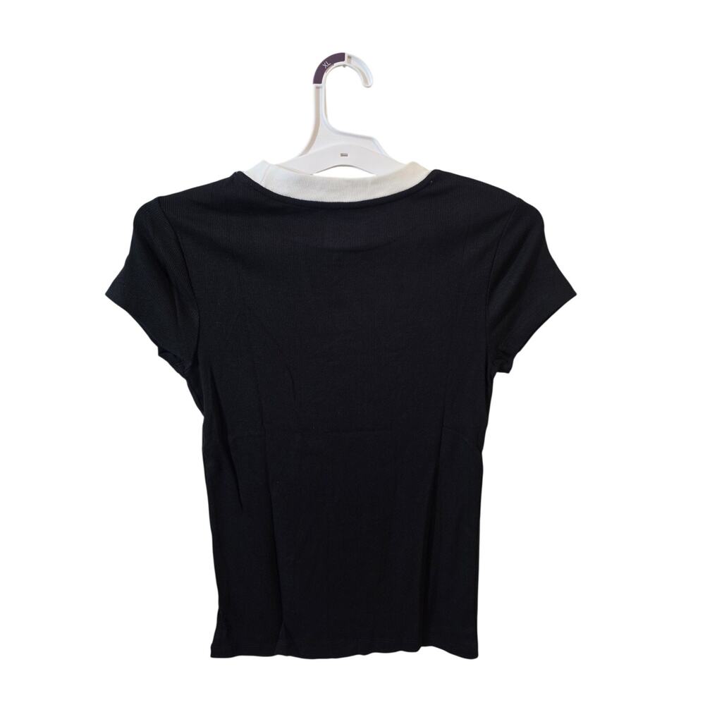 3 PACK A New Day Size S Women’s Black White Crew Neck Short Sleeve T-Shirt - Picture 5 of 5